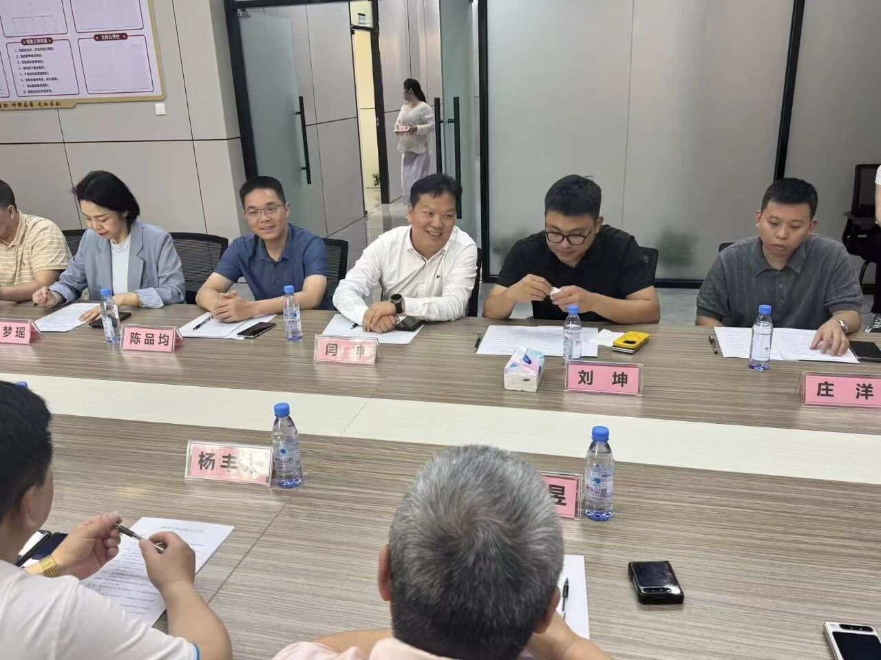 惠州市江北商会到访我会交流座谈